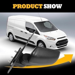 Left Side Mirror Assembly For Transit Connect 2011-2013 Black