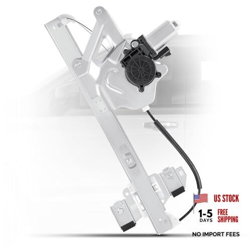 Power Window Regulator With 2-Pin Motor Assembly Front Passenger Side