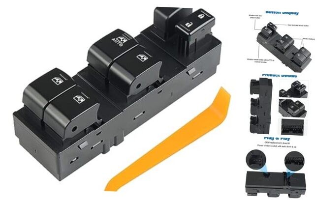 Window Switch Compatible with Subaru Forester 2014 2015 2016, Automatic Master