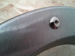 PORTHOLE BULL’S EYE FOR DOORS phi 350 mm Reinforced glass
