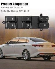 Power Window Switch Replace 93570-2T030 Fit for Kia Optima 2011-2013, 18 Pin