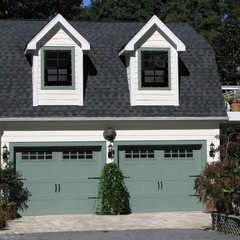 Weather-Resistant Shed Windows – 2 Pack 24″ x 27″ Black Aluminum with Screens