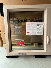 Milgard Styleline Series Double Casement Window, Left/Right 59.5×33.5 Net Frame