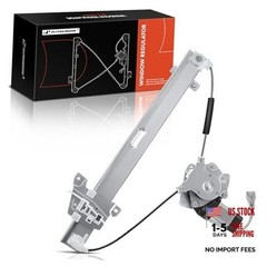 Rear Right Power Window Regulator with 2-Pin Plug Motor Rear Passenger Side