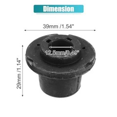 2pcs Lower Rubber Cushion Bushing Radiator Mount Insulator for Chevrolet
