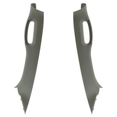 TRQ A Pillar Trim Panel w/Pull Handle Set of 2 LH RH Sides Compatible with Do…