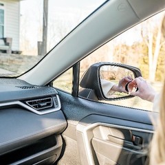 2-Inch Round Blind Spot Mirrors for Cars, Universal Fit, HD Convex Size: Round