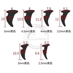 PVC Window & Door Wedge Gasket Double Glazing Rubber Repair Seal PVC For 2mm-5mm