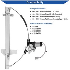 Obaee Rear Left Window Regulator Motor