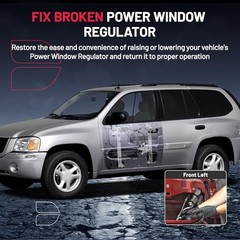 741-690 Power Window Regulator with Motor Front Left for Buick Rainier Chevy