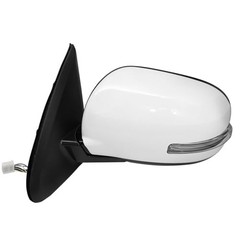 Left Driver Side Mirror Replacement Power Heated with Signal 9 Pins Fit for