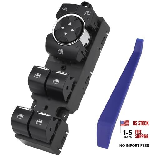 Master Power Window Switch Button Front Driver Side – Compatible with 2013-2020