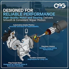 New Windshield Wiper Motor Compatible With Bluebird 30 NM Multiple Years Front