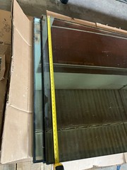 Double Pane Windows, Mirrored, Tint, 3 -42-3/4 X 82-3/4 NO Frame, 7’-6” X 11”-7’
