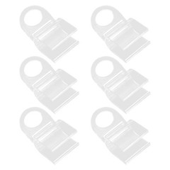 6 Pcs Clips for Curtains Window Shade Pull down Fasteners Holders