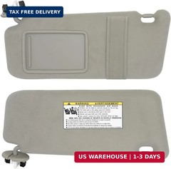 Left Driver Side Sun Visor Fits for Toyota Camry 2007 2008 2009 2010 2011 Replac