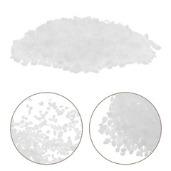 Microwave Kiln Fusible Glass Scrap White Durable Glass Pieces for DIY Jewelry