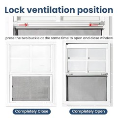 2 Pack Shed Windows,24″ x 36″ Small Sliding Windows,Flush Mount Windows with