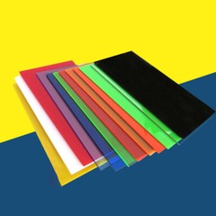 Coloured Plastic Panel Sheet 2/3/5mm Colour Material 200 x 300mm Guard Screen