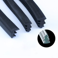 Silicone Rubber Window & Door Gasket Seal Flipper Glazing Rubber Draught Seal