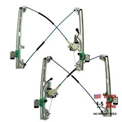 LAFORMO Front Left & Right Power Window Regulator with Motor Assembly