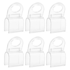 6 Pcs Roller Shades Pull down Clips Curtains Holders Blind Replacement