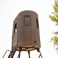 Premium 10.5″x19.5″ DIY Hunting/Deer Blind Windows – Tinted, Vertical/Horizontal