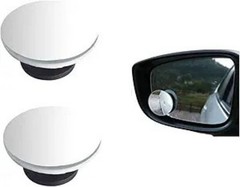 Heart-Shaped Blind Spot Mirrors for Cars, 2 Pack, Universal Stick-On Convex Safe