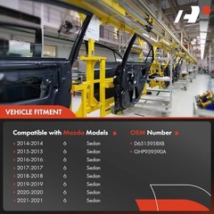 Power Window Regulator with Motor and One-Touch Up Down Front Driver Side (LH)