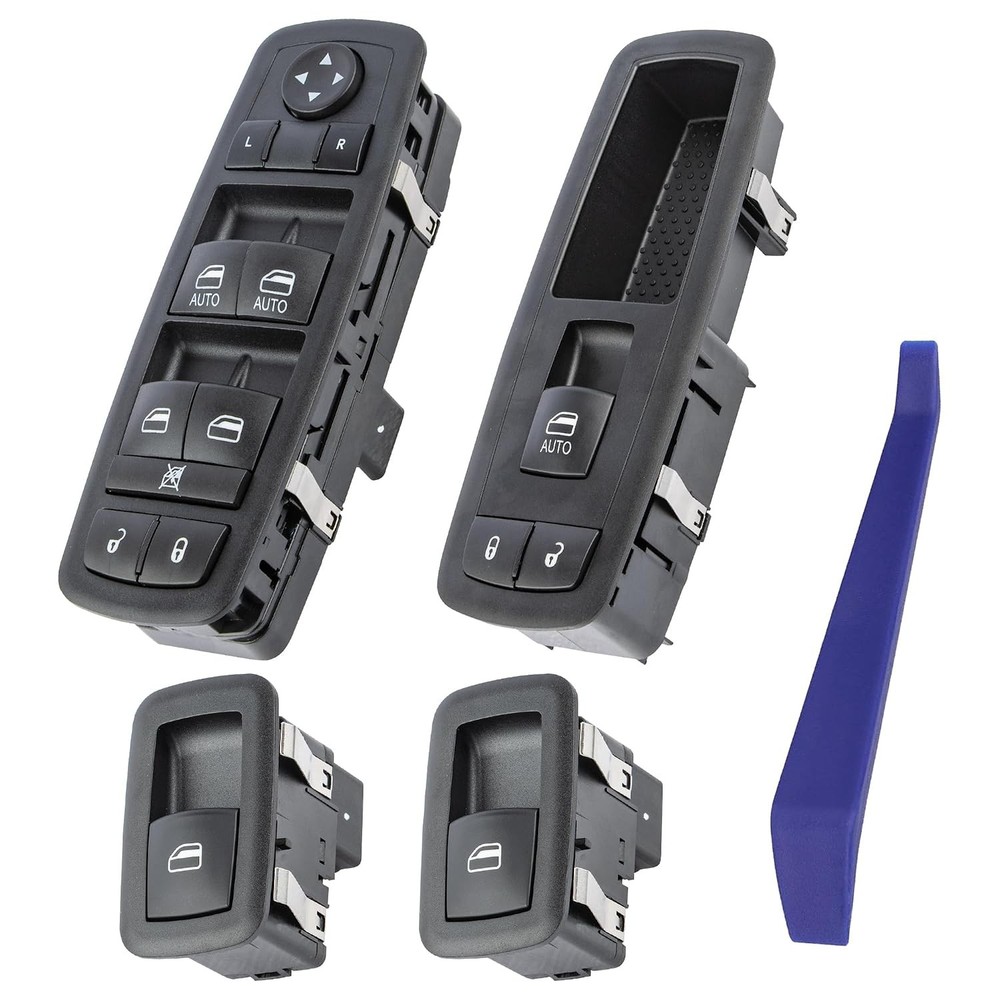OBAE Master Power Window Switch Kit Compatible with 2 Rear Left Right Passenger
