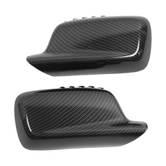 ABS Rear View Mirror Cover Elegant Design Carbon Fiber Color For 3 Series E MPML