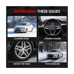 10Pcs Front End Suspension Kit for 2011-2016 Hy-undai Elantra Sedan/ 12-17 Ve…