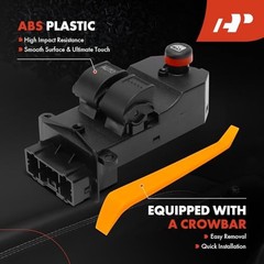 Front Left Driver Side Power Window Switch | Compatible with Honda Civic 2001