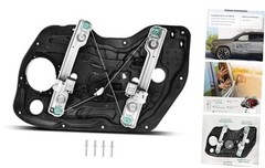 Front Power Window Regulator Driver Side with 2-Pin Motor Front Driver Side
