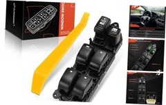 Front Left Driver Side Power Window Switch – Compatible with Lexus ES300 2002
