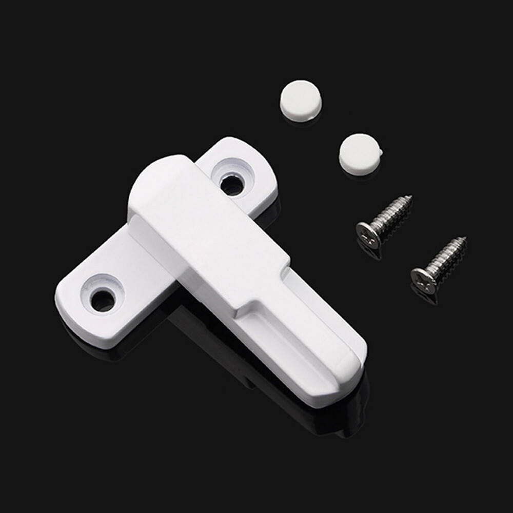 New T-Lock Window Safety Locks Door Sash Jammer Security Restrictor Lock Latch
