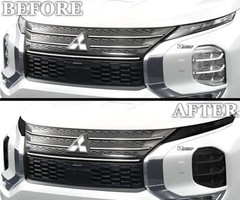 Full Headlight Taillight Tint Kit Compatible with FULL KIT Dark Smoke