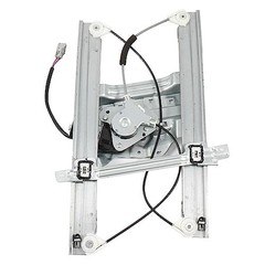 Driver Side Power Window Regulator With Motor Front Left Black/White