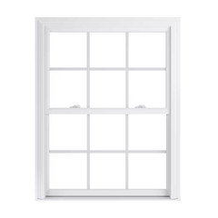 35.75 In. X 45.25 In. 70 Pro Series White Double Hung Low-E Argon Glass Vinyl Re