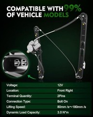 Power Window Regulator with Motor for:-BMW 323I 1999 Front Left Driver Side
