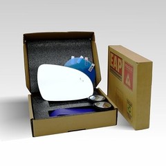 Passenger Side Mirror Glass Compatible with Kia Sportage 2017-2022, Heated