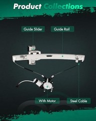 Power Window Regulator With Motor For Ram For Dakota | Fit 2011 For Ram For