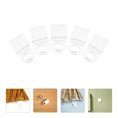10 Pcs Modern Curtains Clips for Drapes Shade Grips Roller Shades