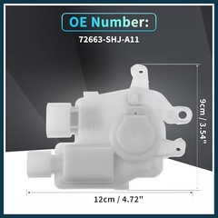 Car Door Lock Motor for Honda Odyssey 2005-2010 No.72663SHJA11 Plastic and