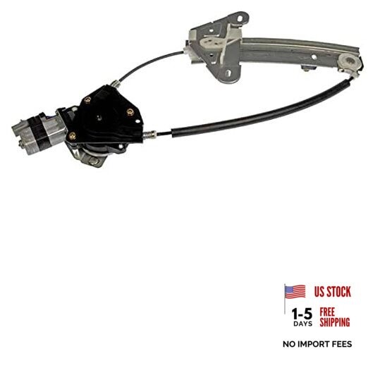 OEG Parts New Window Regulator W/Motor Rear Passenger Rear Passenger Side (RH)