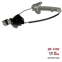 OEG Parts New Window Regulator W/Motor Rear Passenger Rear Passenger Side (RH)