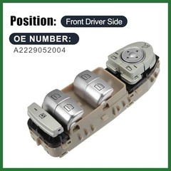 A2229052004 Car Master Power Window Switch Front Driver Side for Mercedes