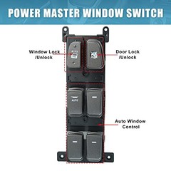 Master Power Window Switch for Hyundai Sonata 03-05 09-10 Left 93570-3K600