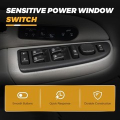 15883323 Front Driver Side Master Power Window Switch & Bezel Assembly Fit for