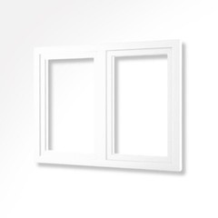 Tilt and Turn Windows White 48″ x 24″ Double Sash